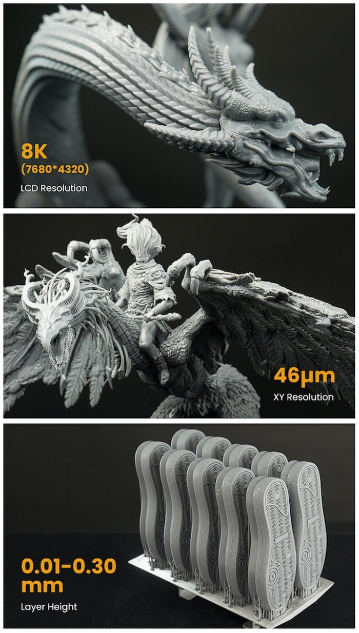 3D printing resolution