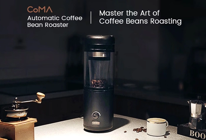 Coma portable coffee bean roaster