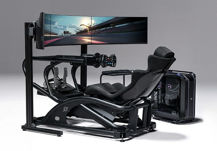 Dyn X Cockpit racing simulator