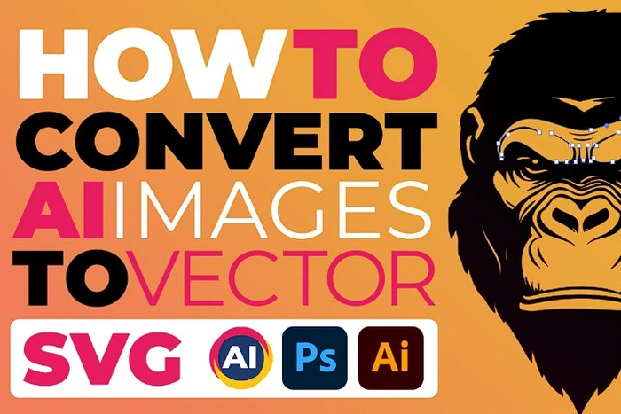How to convert AI images into vector graphics