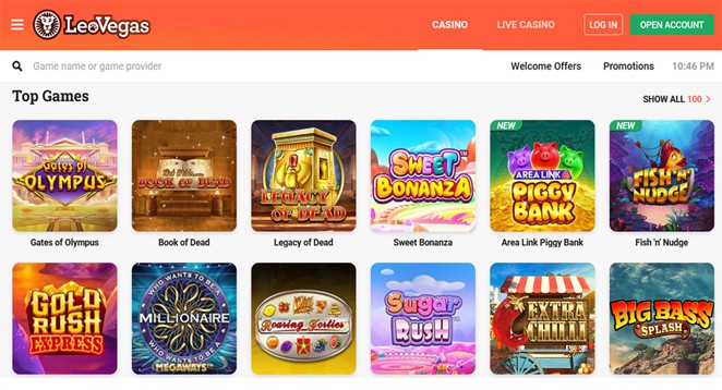 Leovegas com - Best Online Casinos in Canada