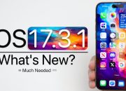 Apple releases iOS 17.3.1, iPadOS 17.3.1 and watchOS 10.3.1