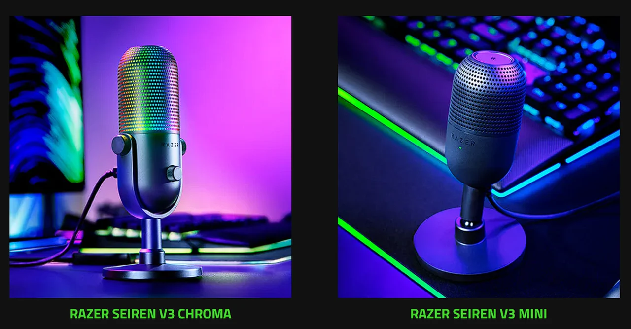 Razer microphones 2024