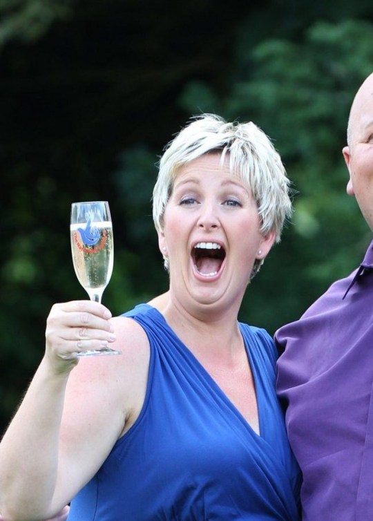 Mandatory Credit: Photo by Beretta/Sims/REX/Shutterstock (1817287m) Adrian and Gillian Bayford Adrian and Gillian Bayford, EuroMillions lottery winners, Bishop Stortford, Hertfordshire, Britain - 14 Aug 2012 Adrian Bayford(41) and wife Gillian (40) from Haverhill in Suffolk who have won 148.6 million pounds on the EuroMillions lottery.