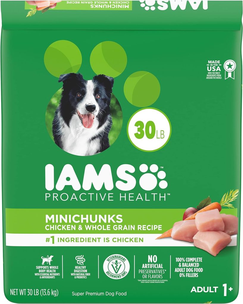 IAMS PROACTIVE HEALTH Adult Minichunks Small Kibble High Protein Dog Food