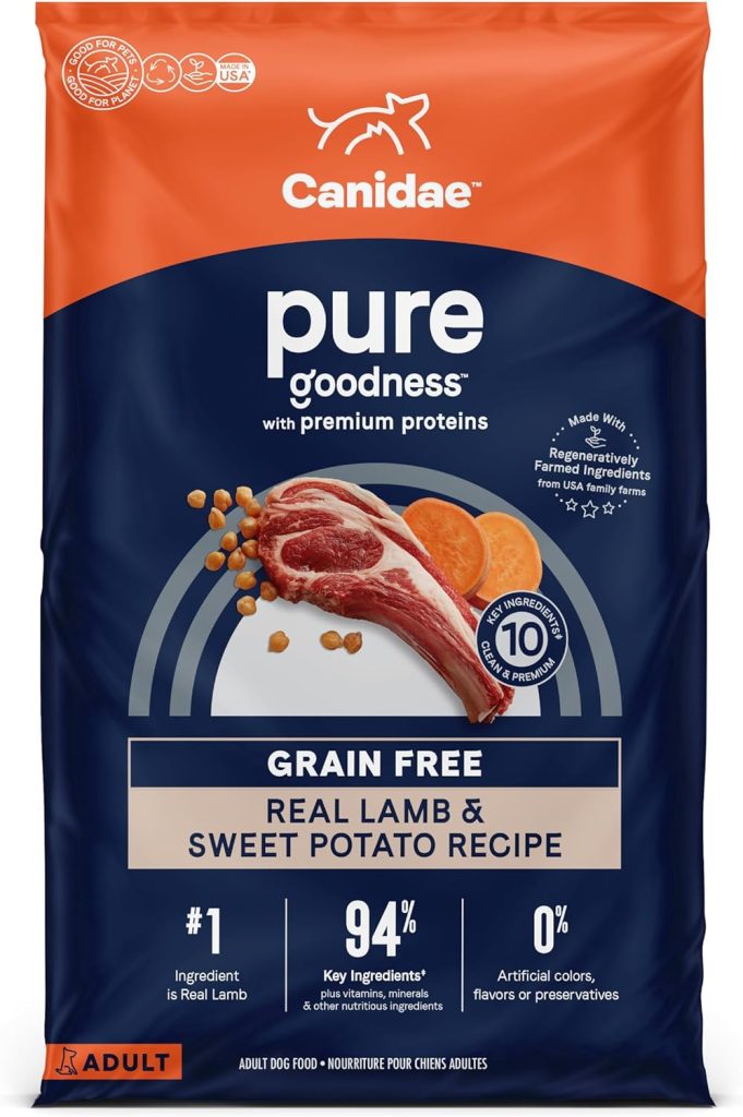 Canidae PURE Grain Free, Limited Ingredient Dry Dog Food